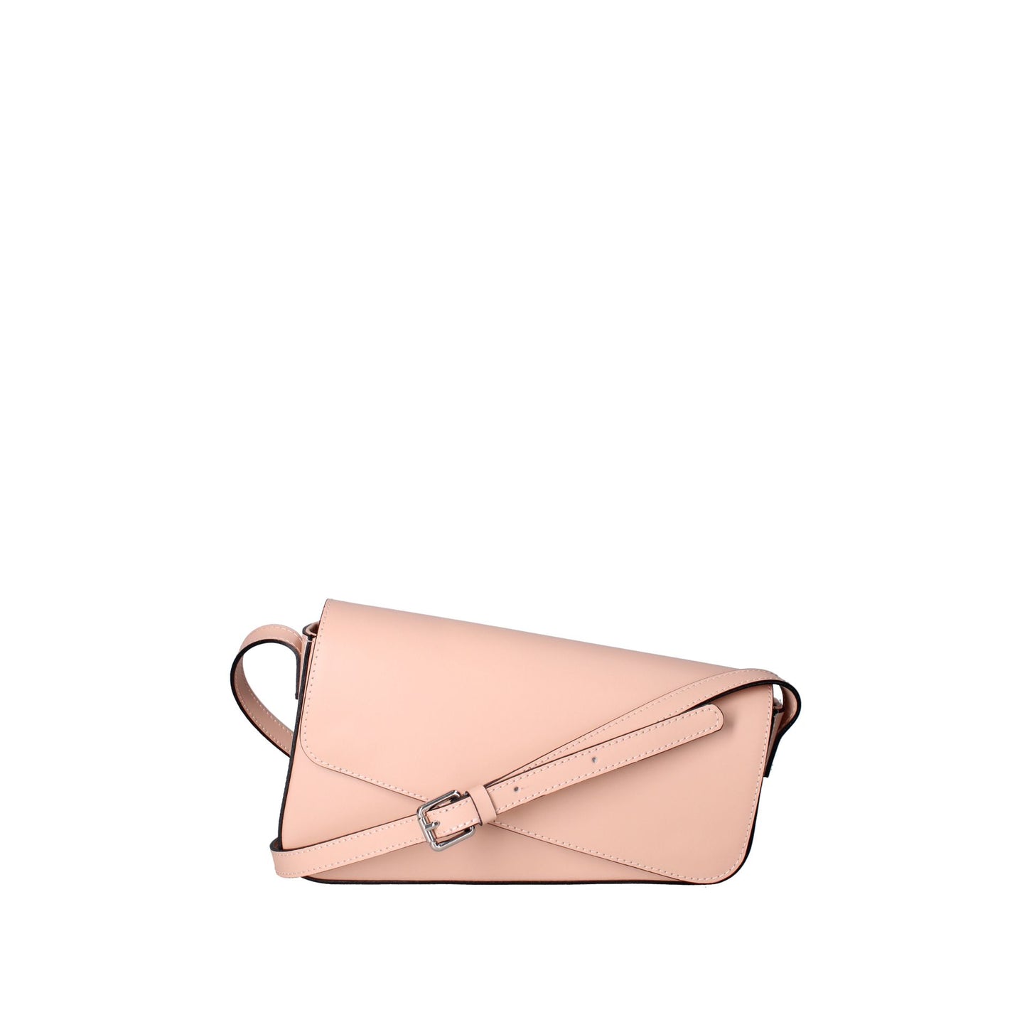 Roberta Rossi Sleek Crossbody Bag - Light Pink