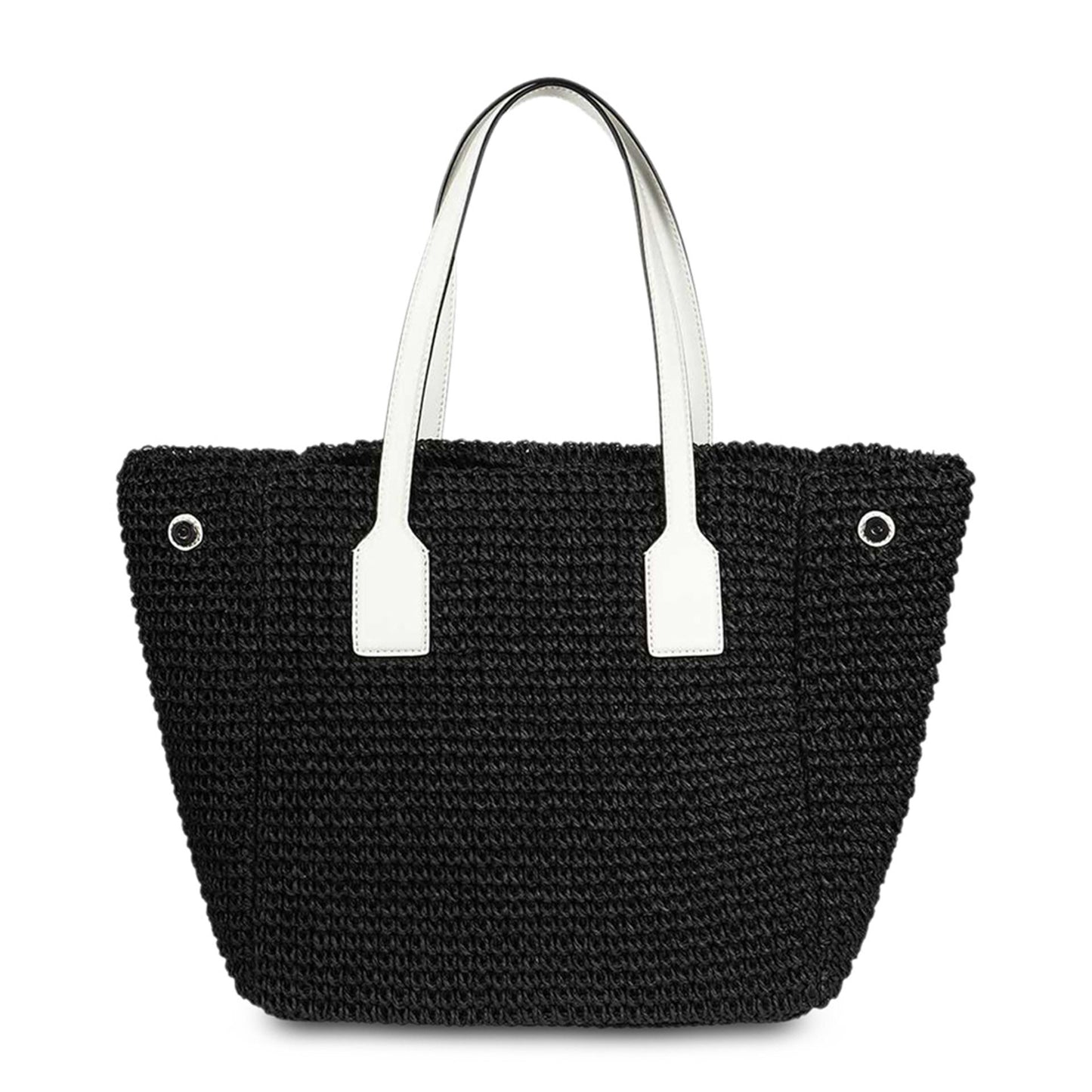 Karl Lagerfeld Signature Black and White Tote