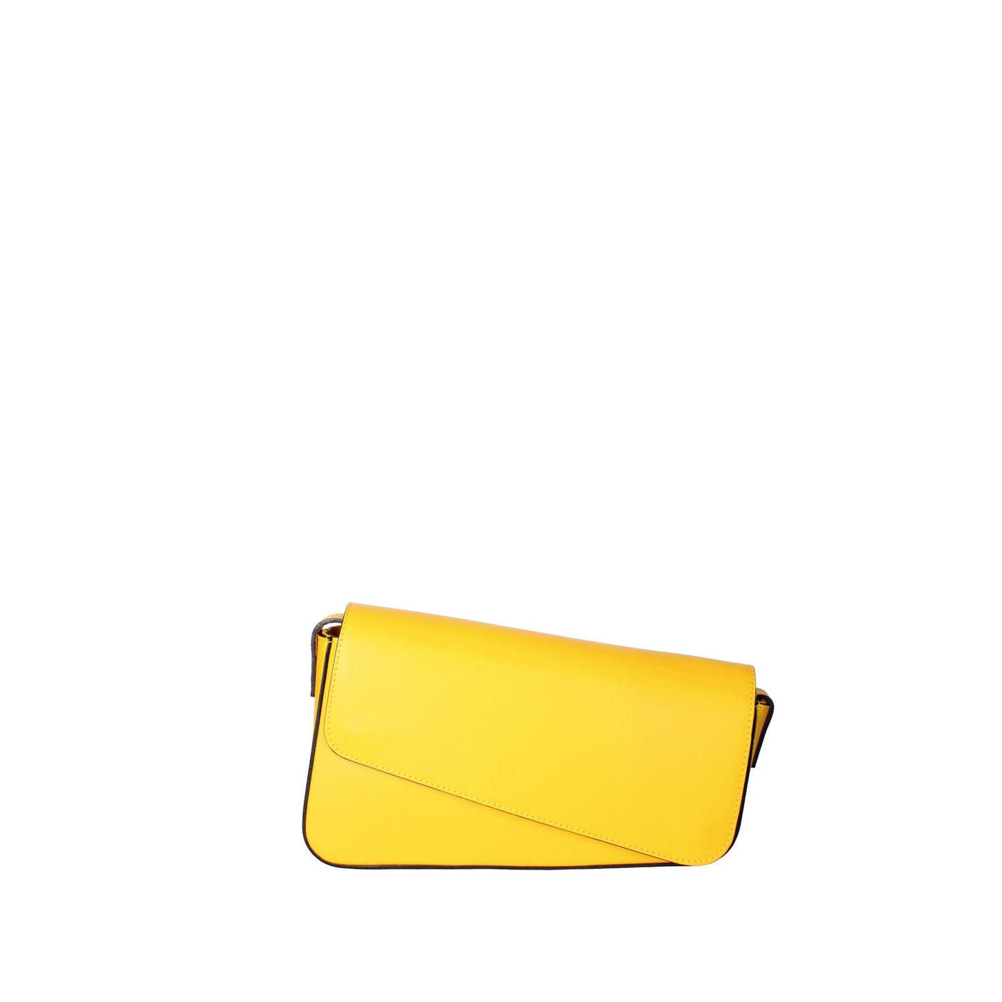 Roberta Rossi Sleek Crossbody Bag - Sunny Yellow