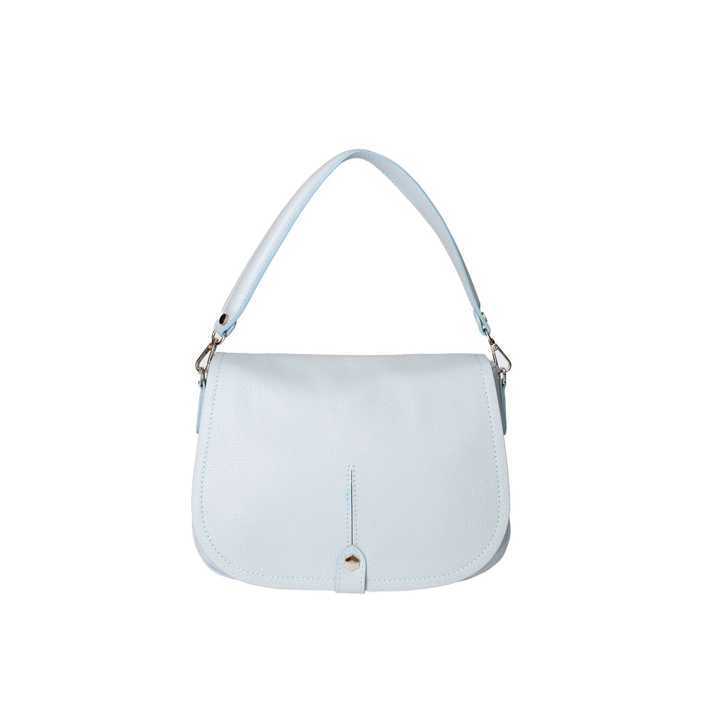 Viola Castellani Charm Shoulder Bag - Light Blue