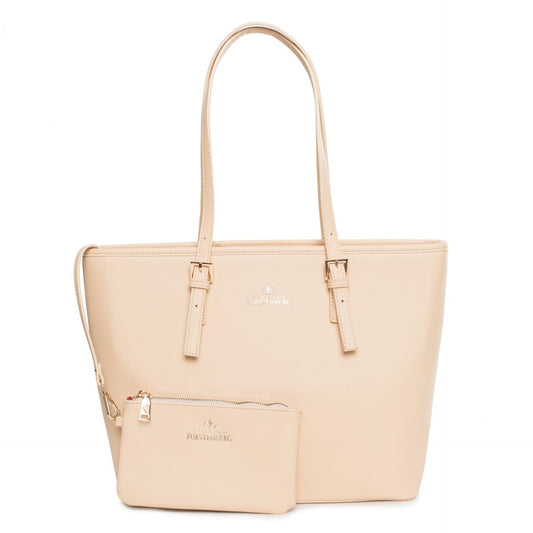 Egon Von Furstenberg Classic Tote - Beige