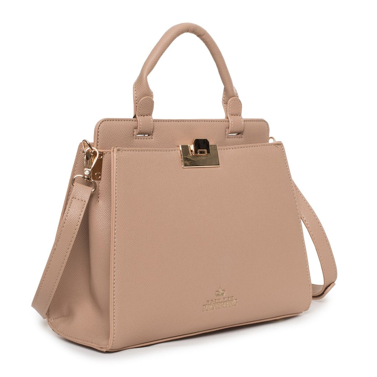 Egon Von Furstenberg Sandy Taupe Handbag