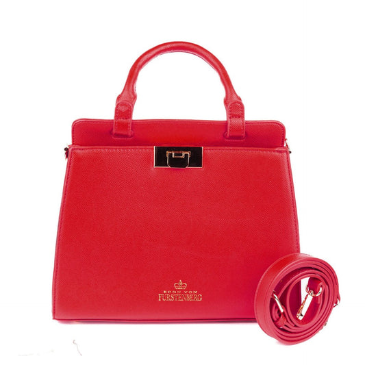 Egon Von Furstenberg Scarlet Red Handbag