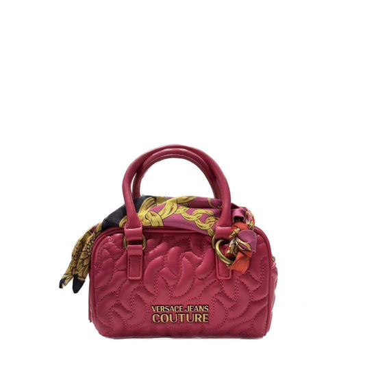 Versace Jeans Quilted Handbag - Hot Pink