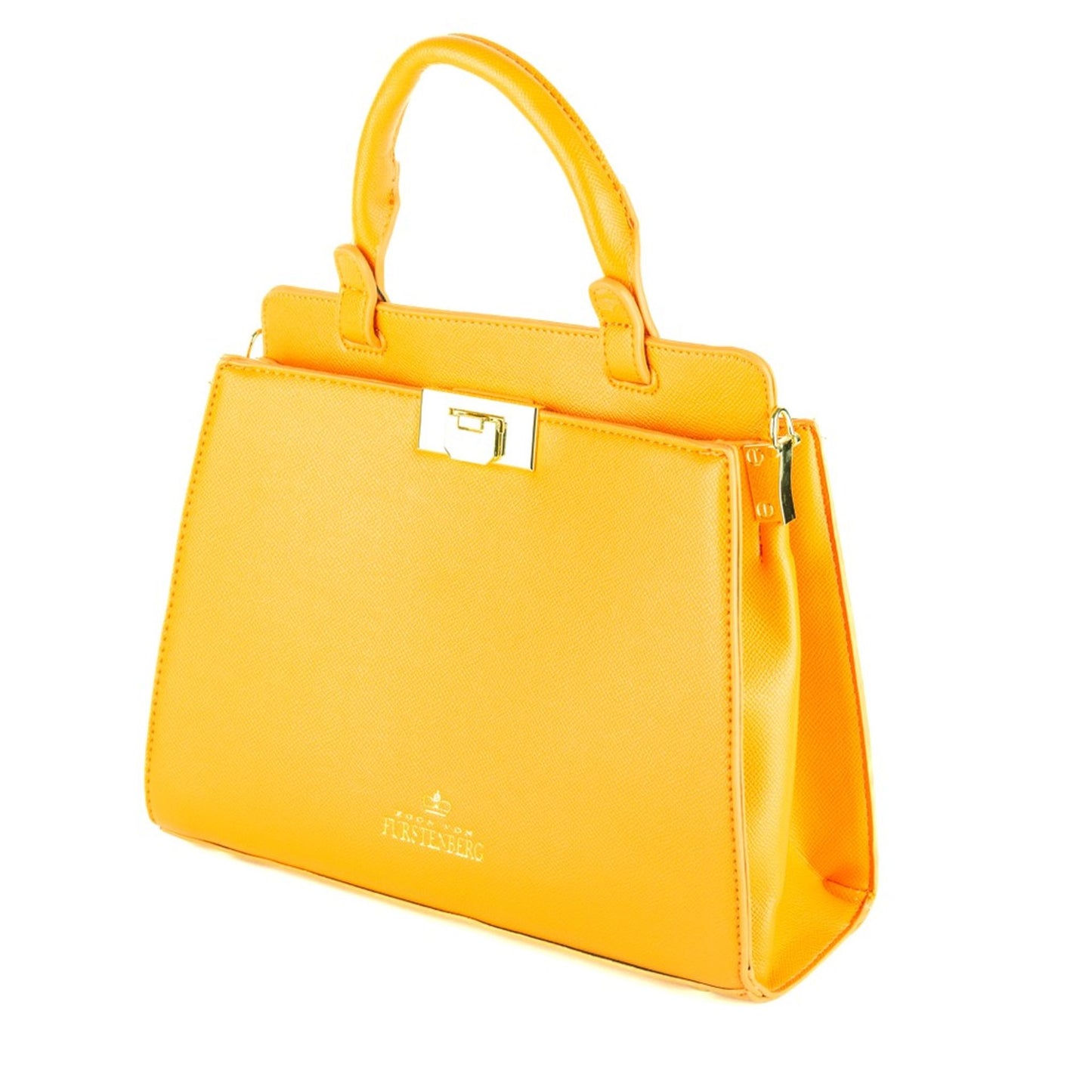 Egon Von Furstenberg Tangerine Orange Handbag