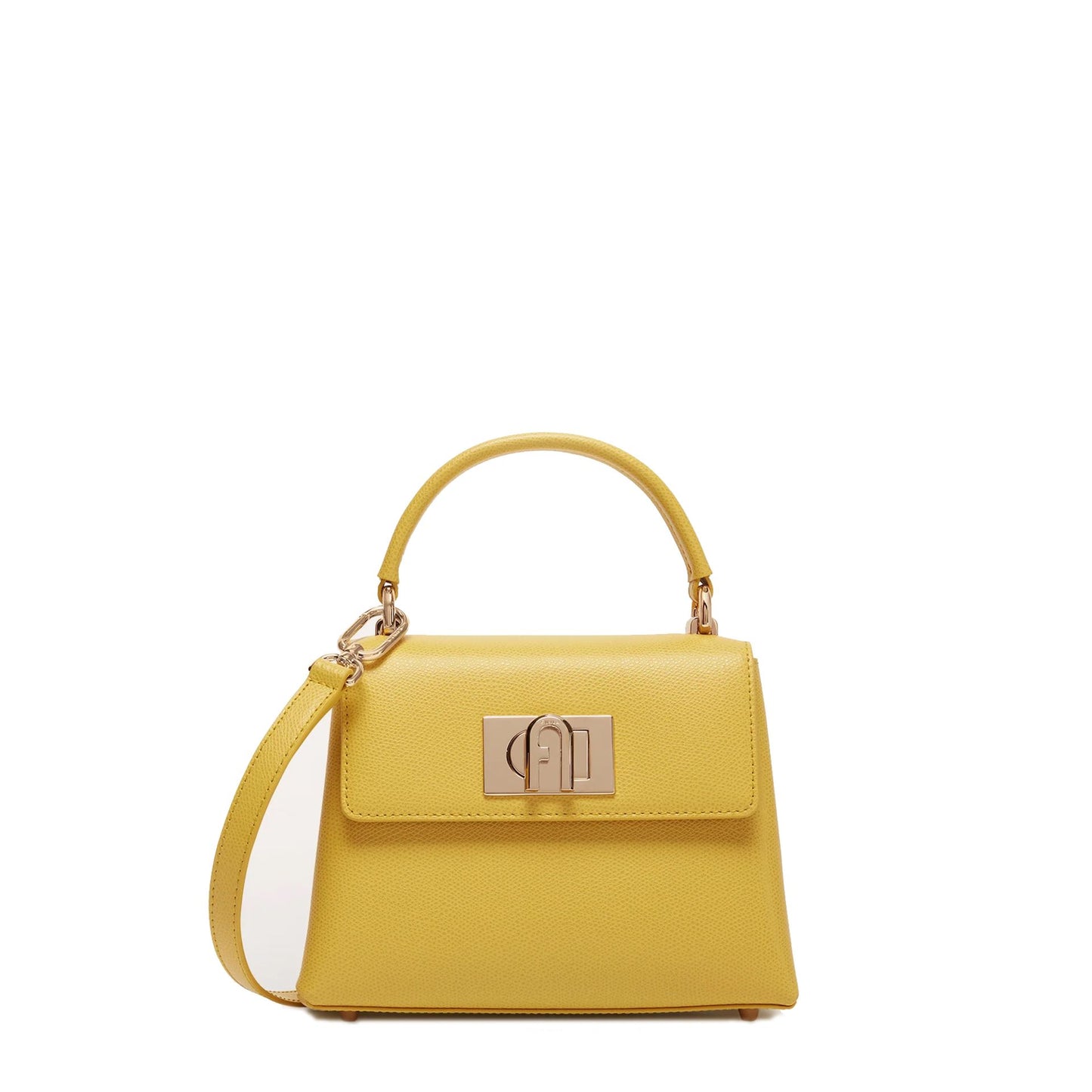 Furla Metropolis Mini Handbag - Sunflower Yellow