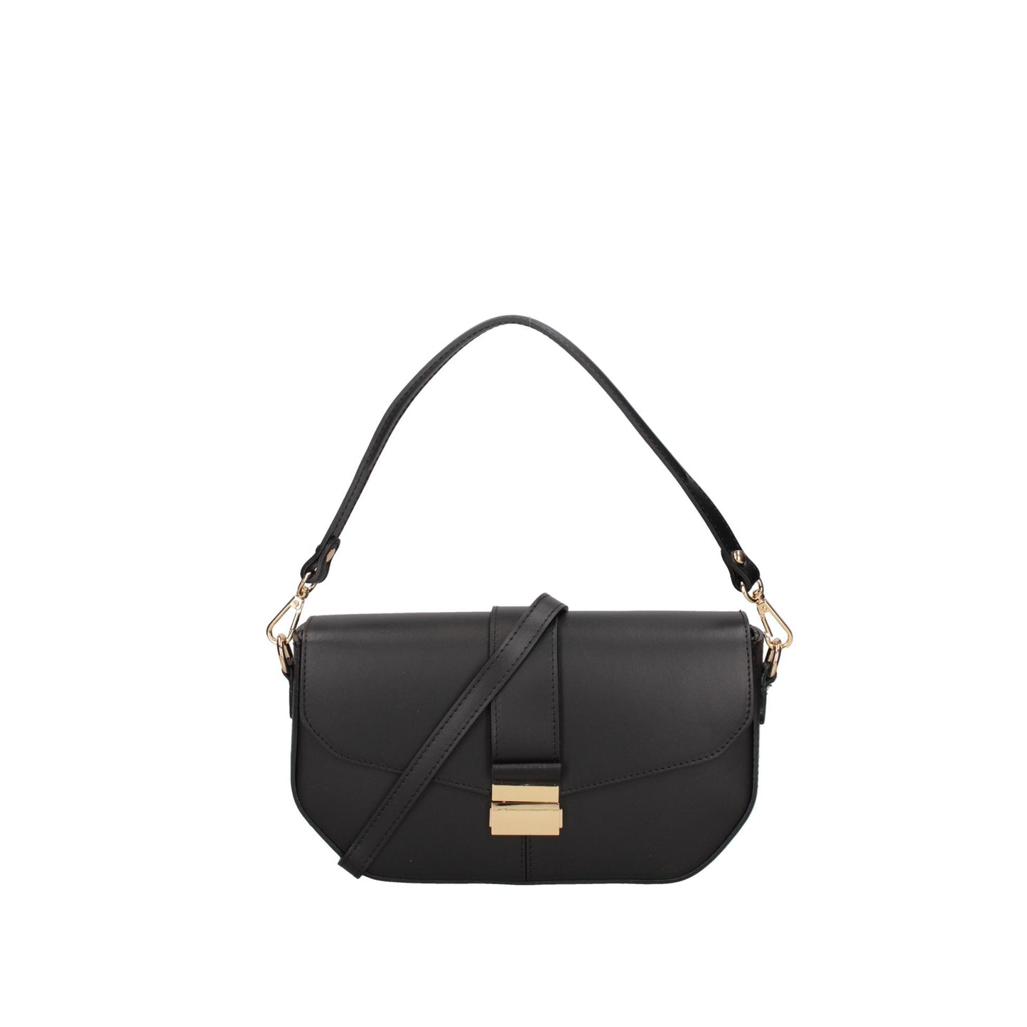 Roberta Rossi Poise Shoulder Bag - Midnight Black