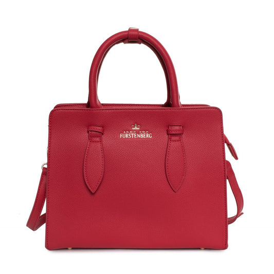 Egon Von Furstenberg Elegant Handbag in Red