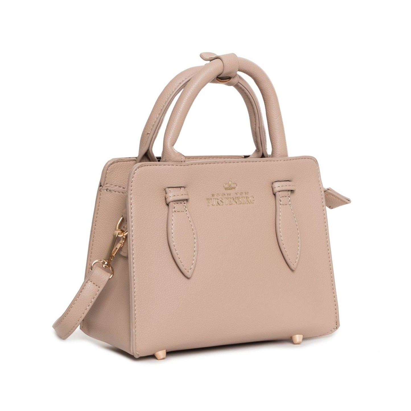 Egon Von Furstenberg Taupe Elegance Mini Handbag