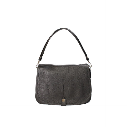 Viola Castellani Charm Shoulder Bag - Charcoal Black