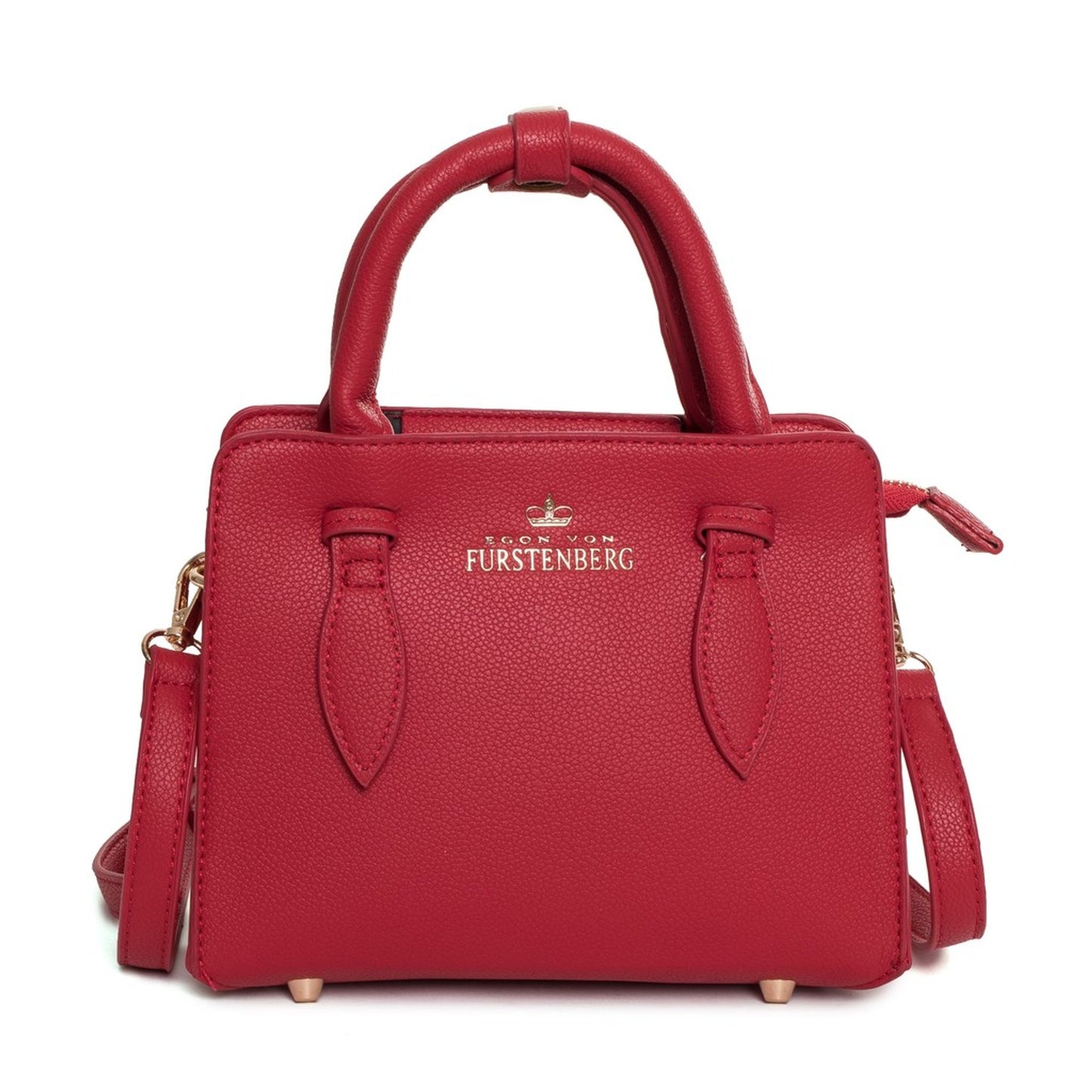 Egon Von Furstenberg Ruby Red Handbag