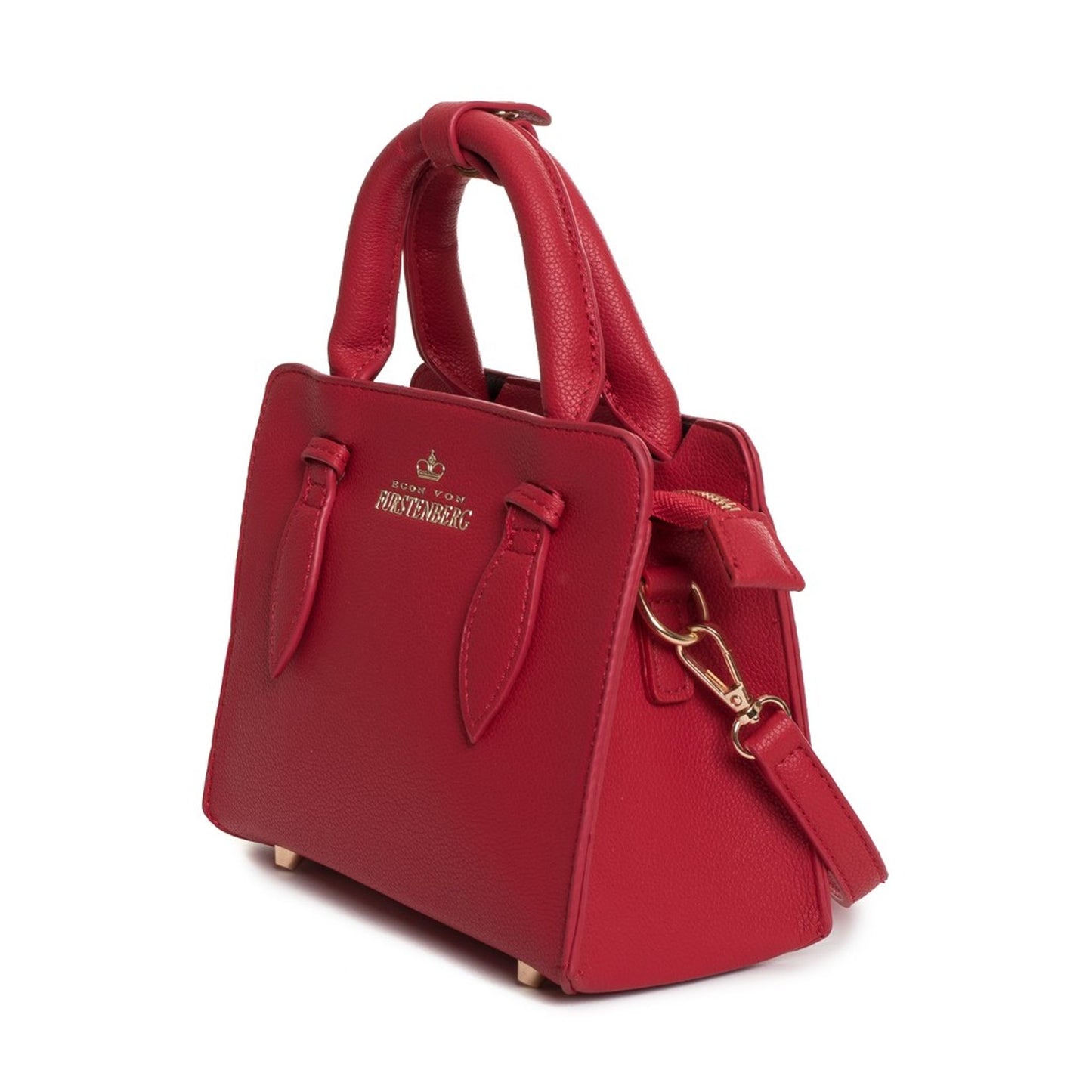 Egon Von Furstenberg Ruby Red Handbag