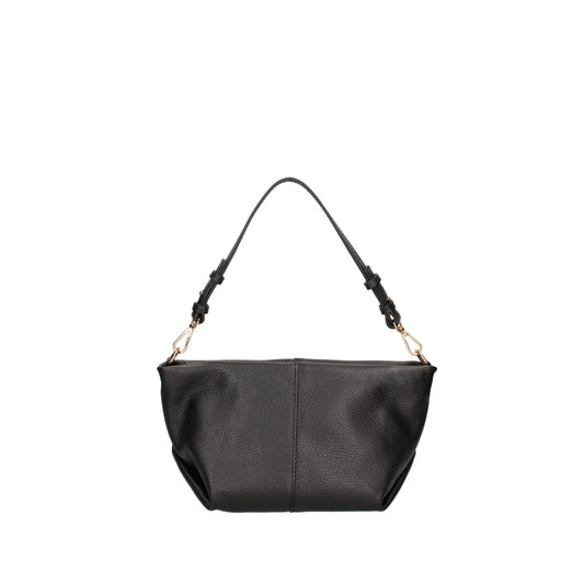 Roberta Rossi Classic Shoulder Bag - Midnight Black