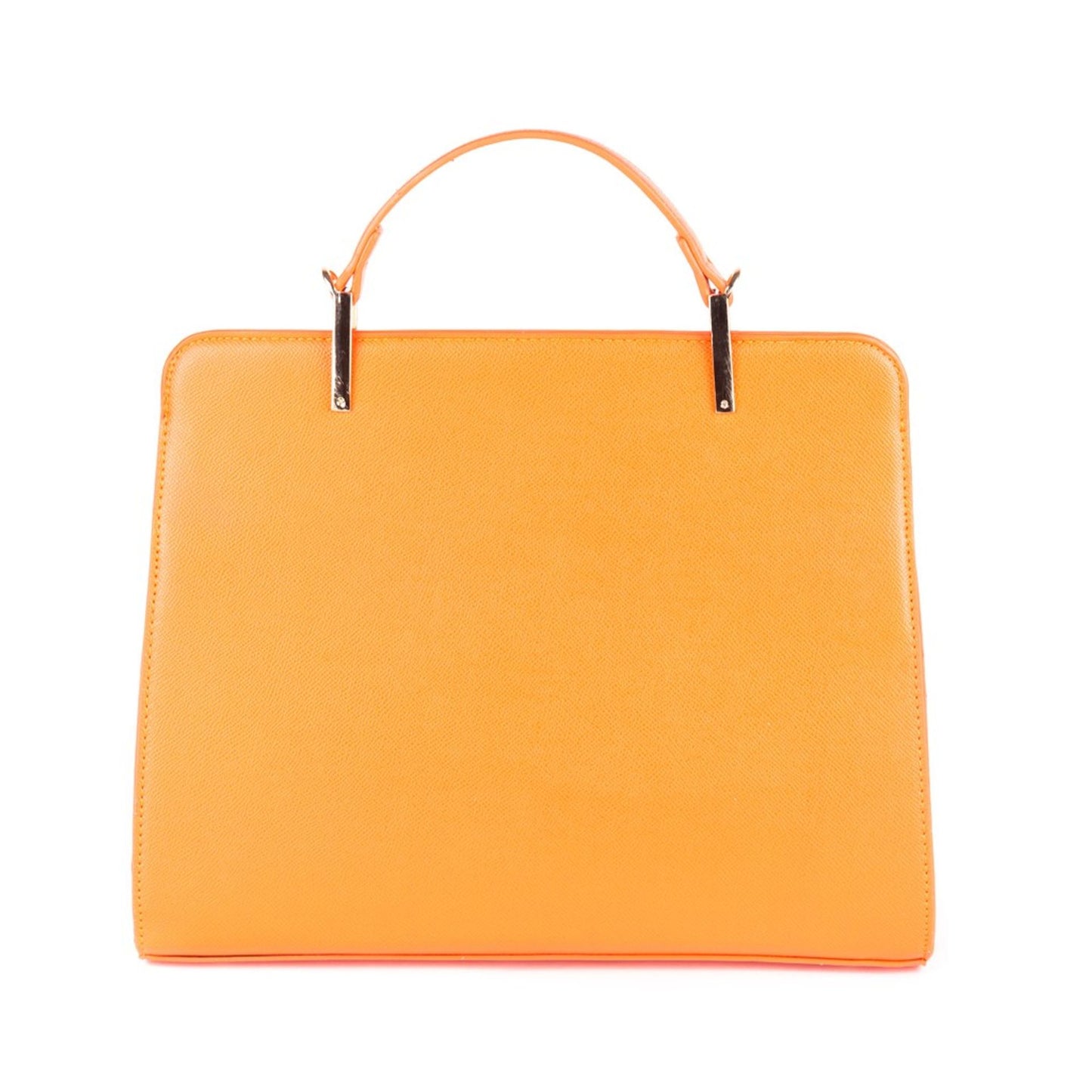 Egon Von Furstenberg Bright Tangerine Elegance Handbag