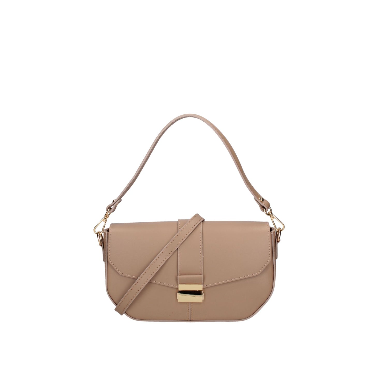 Roberta Rossi Poise Shoulder Bag - Taupe