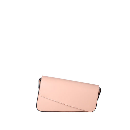 Roberta Rossi Sleek Crossbody Bag - Light Pink