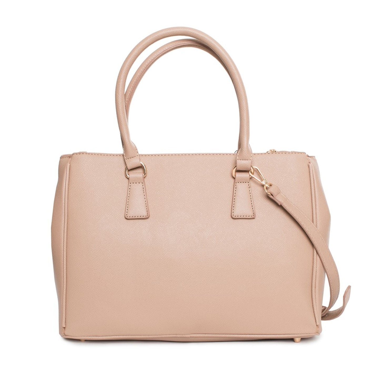 Egon Von Furstenberg Elegant Beige Shoulder Bag